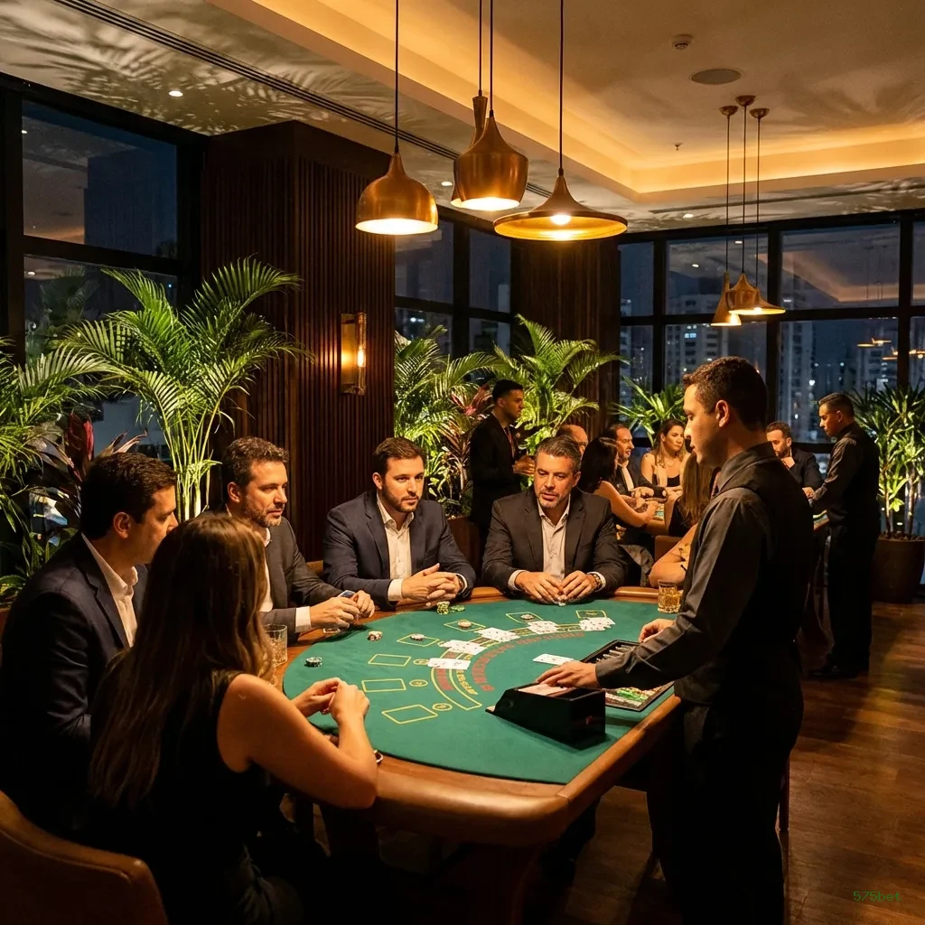 Jogos de Mesa Premium 575bet - Blackjack, Roleta, Baccarat